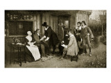 The Meeting of Milton and Andrew Marvell Giclee-trykk av George Henry Boughton The Meeting of Milton and Andrew Marvell Giclee-trykk av George Henry Boughton
