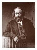 Mikhail Alexandrovitch Bakounine, C.1865 Giclee Print by Nadar 