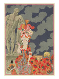 Fashion at its Highest, 1927 Giclee Print by Georges Barbier