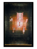 The Mountain of the Sacred Cat, 1923 reproduction procédé giclée par Paul Klee