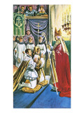 Queen Mary Marying Prince Philip of Spain Giclee Print by Peter Jackson