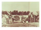 Cheyenne Indians on the Move, 1878 Giclee Print by American Photographer 