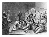 Scene in a Madhouse, from a Rake's Progress Giclee Print by William Hogarth