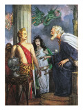Nathaniel Hawthorne -- the Frightened Storyteller Giclee Print by John Millar Watt