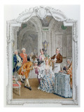 The Toilette, Illustration from 'La Vie Parisienne', C.1890 Giclee Print by Maurice Leloir