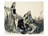 Moses Is Found Among the Bullrushes Giclee Print by McConnell 