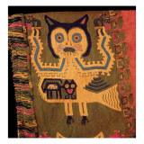 Woollen Figure of a Jaguar, Paracas Culture, C.1500 Bc Giclee Print by Peruvian School 