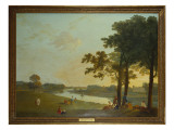 Syon House from Richmond Gardens Reproduction procédé giclée par Richard Wilson