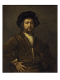 Portrait of a Man with Arms Akimbo, 1658 Giclee Print by Rembrandt van Rijn 