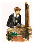 When They Were Young: Sir Winston Churchill reproduction procédé giclée par Peter Jackson