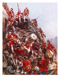 Scaling of the Heights of Abraham Giclee Print by Richard Caton Woodville
