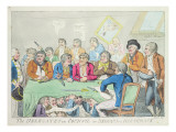 The Delegates in Council or Beggars on Horseback, 1797 reproduction procédé giclée par Isaac Cruikshank
