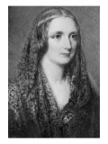 Mary Shelley, an Idealised Portrait Created after Her Death Giclee Print by Reginald Easton