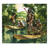 Peru, Land of Many Contrasts, 1963 Giclee Print by Ron Embleton
