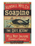 Poster Advertising Kendall Mfg. Co's 'soapine', C.1890 Giclee Print by American School 