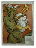 Luther as the Devil's Bagpipes, C.1535 Giclee Print by Eduard Schoen