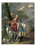 Mr. and Mrs. Thomas Coltman, C.1770-72 Giclee Print by Joseph Wright of Derby