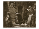 Lord Strafford on the Way to Execution Giclee Print by Hippolyte Delaroche