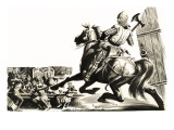 Sir Gawain and the Green Knight, 1952 Giclee Print by Ron Embleton