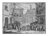 Masquerades and Operas, Burlington Gate, 1724 Giclee Print by William Hogarth