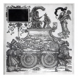Scene from Maximilian's Triumphal Procession, C.1516-18 reproduction procédé giclée par Hans Burgkmair
