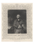 George Augustus Eliott, 1st Baron Heathfield Giclee Print by Joshua Reynolds