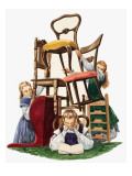 When They Were Young: Madame Curie Giclee Print by Peter Jackson