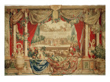 The Month of January/ the Louvre Giclee Print by Charles Le Brun