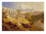 The Aqueduct at Arricia, Near Rome, 1866 Giclee Print by James Baker Pyne