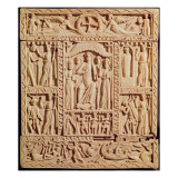 Christ Enthroned, from an Evangelistary Giclee Print by Byzantine 