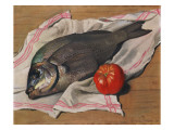 Dorade or 'John Dory', 1920 reproduction procédé giclée par Félix Vallotton