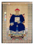 Ancestor Portrait, Late 17th or Early 18th Century Giclee Print by Chinese School 