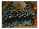 Spanish Students, University of Madrid' Giclee Print by American School 