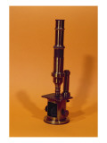 Microscope Belonging to Louis Pasteur Reproduction procédé giclée par French School 