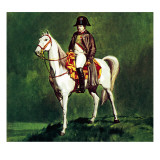 Napoleon on His Favourite Charger, 'Marengo' Giclee Print by McConnell 