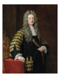 Portrait of William, 1st Earl Cowper, 1710 reproduction procédé giclée par Godfrey Kneller