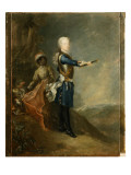 Frederick Ii as Crown Prince, C.1735 Giclee Print by Georg Wenceslaus von Knobelsdorff