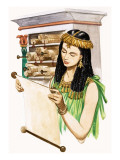 When They Were Young: Queen Cleopatra reproduction procédé giclée par Peter Jackson