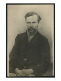 Portrait of Fyodor Mikhaylovich Dostoievsky Giclée-tryk af Russian Photographer