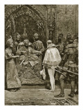 An Early English Embassy to India, 1599 Reproduction procédé giclée par Richard Caton Woodville II