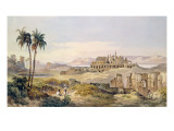 View of the Ruins of Karnak in Egypt Lámina giclée por Charles Pierron View of the Ruins of Karnak in Egypt Lámina giclée por Charles Pierron