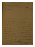 A Petition to Be Released from Jail, 31st June 1753 Giclée-Druck von Francois Marie Arouet Voltaire