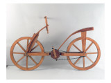 Reconstruction of Da Vinci's Design for a Bicycle Giclee Print by Leonardo da Vinci 