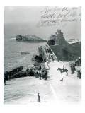 Queen Victoria on the French Coast Giclee Print by French Photographer 