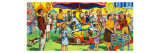 Fliptail the Otter at the Fair Giclee Print by Bert Felstead