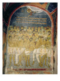 The Forty Martyrs of Sebaste Giclee-trykk av Byzantine School The Forty Martyrs of Sebaste Giclee-trykk av Byzantine School
