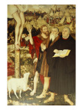 Christ on the Cross, 1552-55 reproduction procédé giclée par Lucas, The Elder Cranach