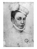 Portrait of King Charles Ix of France, 1561 Lámina giclée por Francois Clouet Portrait of King Charles Ix of France, 1561 Lámina giclée por Francois Clouet