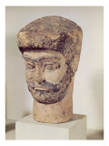 Head of a Beaded Man, C.1800 Bc Giclee Print by Elamite 