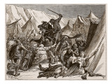 Robert of Normandy Rallying the Crusaders Reproduction procédé giclée par Edouard Zier
